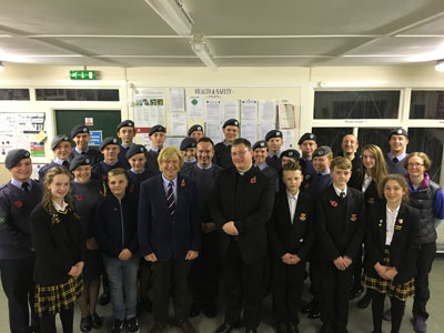 1206 Air Cadets with Michael Fabricant MP