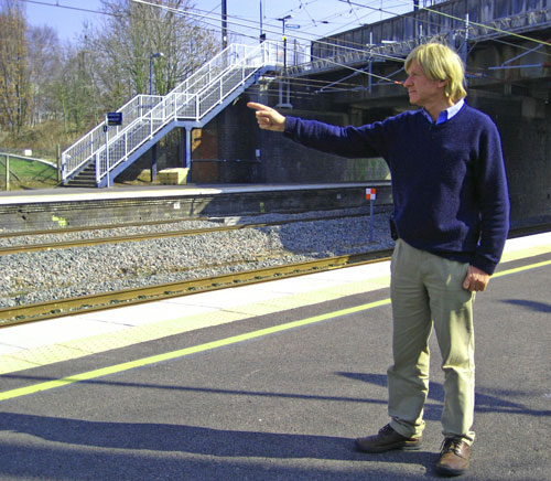 Michael Fabricant at Lichfield Trent Valley