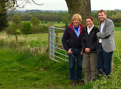 Michael Fabricant with Jane Ward and Owen Pugh